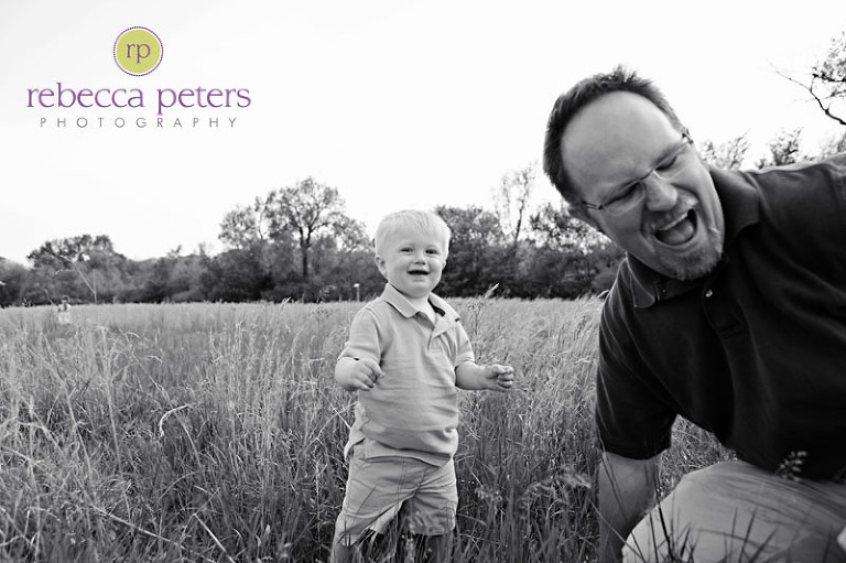 How fun is it to tickle Daddy with some wheat-strands?  VERY!